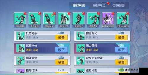 热血街篮大前锋带什么技能好 PF技能搭配攻略的演变史专题