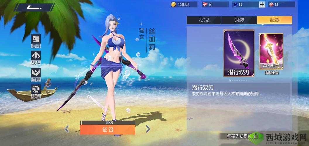 风云岛行动丝加莉带什么装备好,角色战备选择攻略