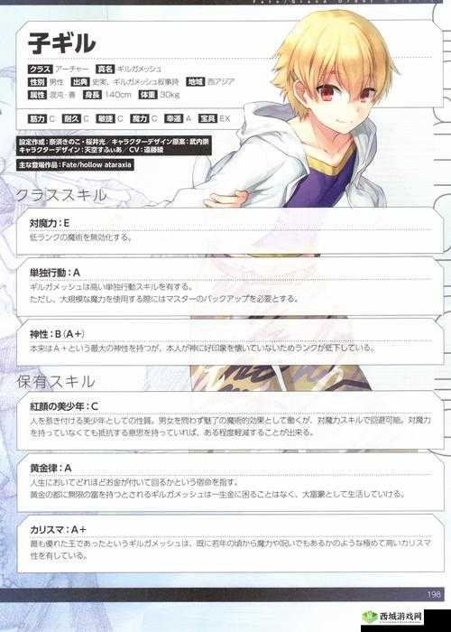 巨像骑士团吉尔伽美什怎么样?英雄属性技能图鉴一览