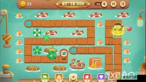 保卫萝卜3码头第13关金萝卜攻略:10步轻松通关技巧详解